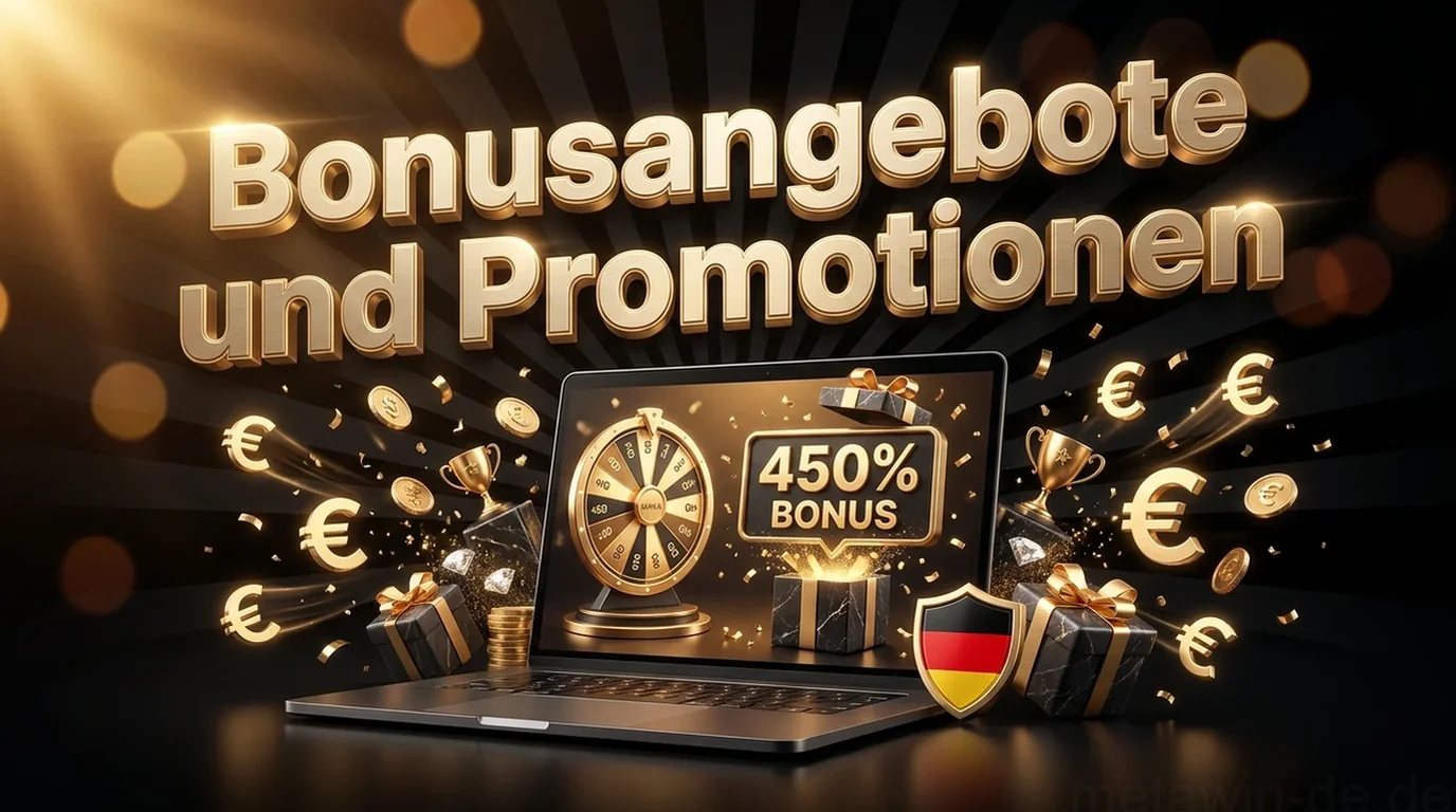 Bonusangebote und Promotionen